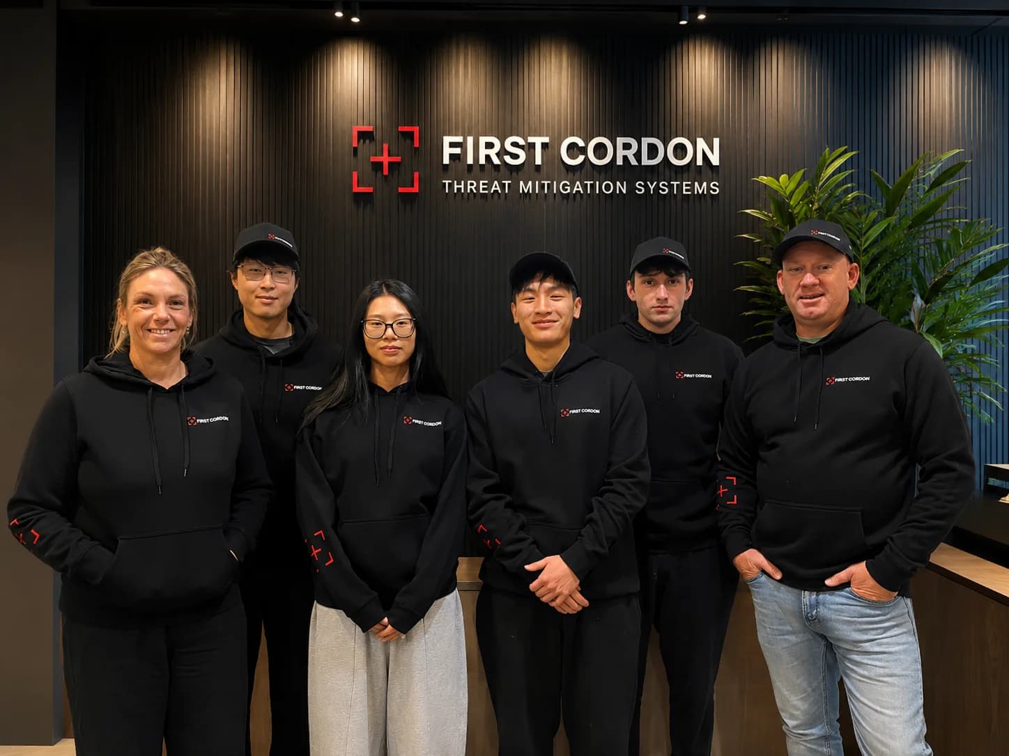 First Cordon team
